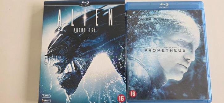 Alien Anthology + Prometheus, Cd's en Dvd's, Blu-ray, Zo goed als nieuw, Science Fiction en Fantasy, Ophalen of Verzenden