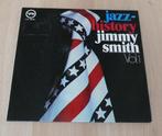 2LP Jimmy Smith - Jazz History, Cd's en Dvd's, Vinyl | Jazz en Blues, Ophalen of Verzenden, Zo goed als nieuw, 12 inch, Jazz