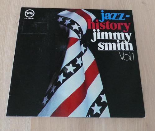 2LP Jimmy Smith - Jazz History, Cd's en Dvd's, Vinyl | Jazz en Blues, Zo goed als nieuw, Jazz, 12 inch, Ophalen of Verzenden