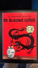 Kuifje Herge - De Blauwe Lotus, Boeken, Gelezen, Eén stripboek, Ophalen of Verzenden, Herge