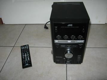 Stereo set JVC met USB - Boxen & afstandsbediening, JVC, Comme neuf, Enlèvement, Lecteur CD