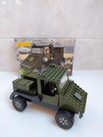 Jeep leger, bouwmodel.Best-lock construction toys., Kinderen en Baby's, Speelgoed | Bouwstenen, Ophalen of Verzenden, Gebruikt