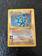Pokémon first edition shadowless machamp base set wotc, Hobby en Vrije tijd, Verzamelkaartspellen | Pokémon, Ophalen, Zo goed als nieuw