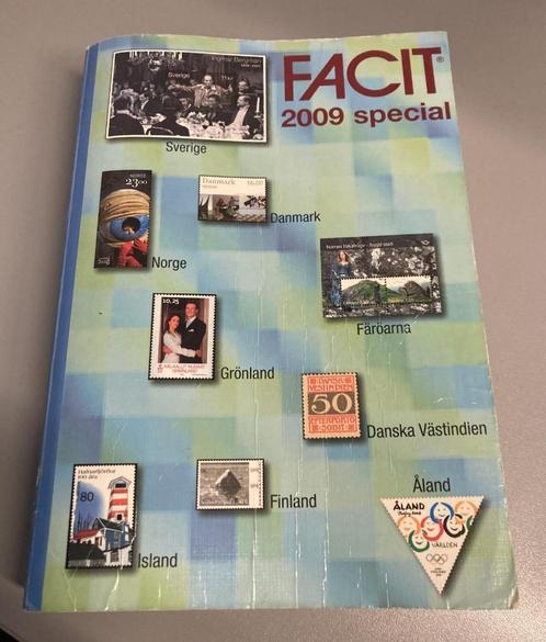 Postzegelcatalogus Skandinavië : FACIT 2009 special, Postzegels en Munten, Postzegels | Toebehoren, Catalogus, Ophalen of Verzenden