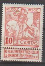 Belgique 1910 n 87**, Neuf, Envoi