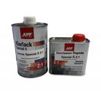 1L heldere acrylvernis + speciale verharder S, Ophalen of Verzenden, Nieuw, Links, Overige automerken