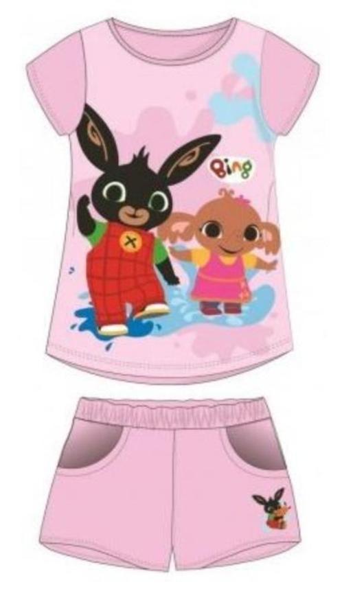 Bing Konijn Shortama / Zomer Pyjama Roze - Maat 116, Kinderen en Baby's, Kinderkleding | Maat 116, Nieuw, Meisje, Nacht- of Onderkleding