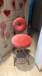 Prachtig roze vintage stoeltje in perfecte staat, Huis en Inrichting, Stoelen, Ophalen, Zo goed als nieuw