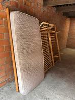Lattenbodems 4 stuks latoflex 90x200 cm en matras, Huis en Inrichting, Slaapkamer | Matrassen en Bedbodems, Ophalen, Gebruikt