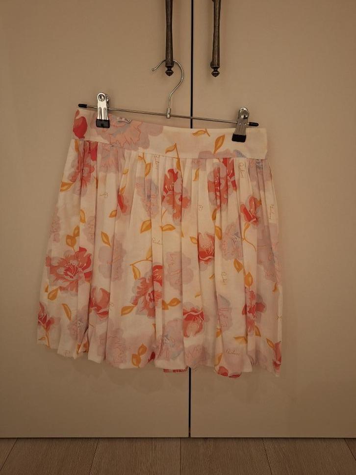 Zomerrokje, Burberry, maat 152 (12 jaar), wit met bloemen, Kinderen en Baby's, Kinderkleding | Maat 152, Nieuw, Meisje, Jurk of Rok