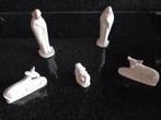 Wit gipsen kerststal figuren, Diversen, Ophalen of Verzenden, Zo goed als nieuw