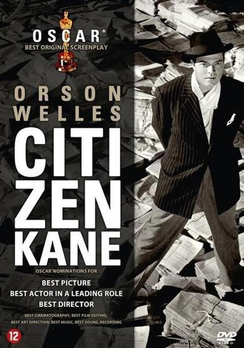 Citizen Kane met Orson Welles, Joseph Cotten,Agnes Moorehead, Cd's en Dvd's, Dvd's | Klassiekers, Zo goed als nieuw, Drama, 1940 tot 1960