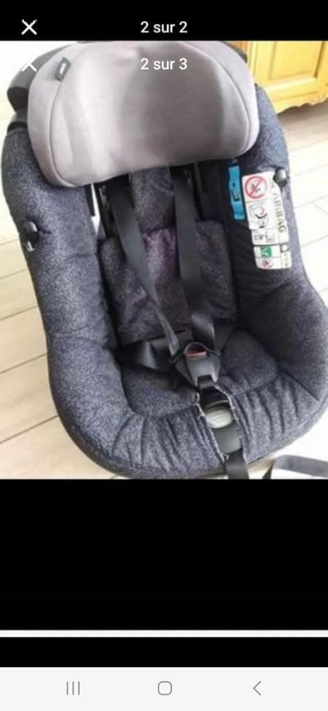 siège auto bébé confort isofix pivotant, Kinderen en Baby's, Autostoeltjes, Gebruikt, Overige merken, Isofix, Afneembare rugleuning