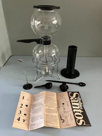 Vintage vacuüm koffiezetapparaat van Bodum beschikbaar voor biedingen
