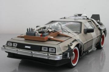 SunStar 1/18 DeLorean DMC-12 (Retour vers le futur), partie, Enlèvement ou Envoi, Neuf, Voiture, Autres marques