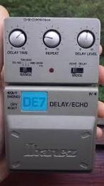 Ibanez DE-7 delay, Ophalen of Verzenden, Zo goed als nieuw