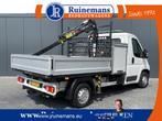 Peugeot Boxer 2.2 HDI 131 PK / PICK UP / HIAB KRAAN T-CLX 01, Wit, Bedrijf, Onderhoudsboekje, 229 g/km