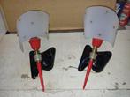 vintage plastic schansen met 2 buizen uit 1970, Ophalen of Verzenden