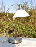lampe de table ou de bureau metal et opaline, Enlèvement ou Envoi