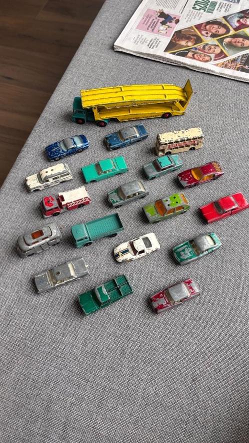 Matchbox By Lesney - 19 stuks (Lamborghini - Mercedes - Iso), Hobby en Vrije tijd, Modelauto's | Overige schalen, Gebruikt, Auto