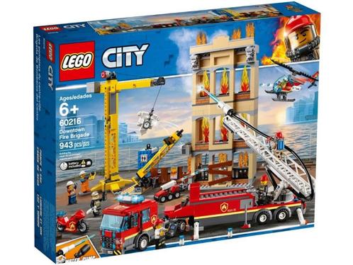 Lego Brandweerkazerne in de stad 60216, Kinderen en Baby's, Speelgoed | Duplo en Lego, Nieuw, Lego, Complete set, Ophalen of Verzenden