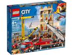Lego Brandweerkazerne in de stad 60216, Ensemble complet, Lego, Enlèvement ou Envoi, Neuf