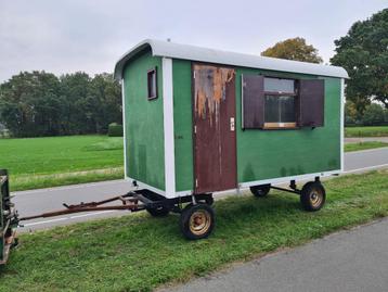 Brouwer schafkeet 400x195cm, schaftwagen pipowagen beschikbaar voor biedingen