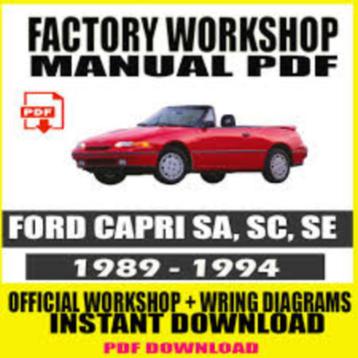 FORD Workshop Manuals PDF bestanden download beschikbaar voor biedingen