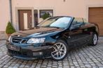 Saab 9-3 Cabriolet 2.0T 210 Aero/GPS/Sièges chauffants/Park, Auto's, Saab, Voorwielaandrijving, Parkeersensor, Cabriolet, Zwart