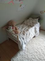 Kinderbed - ikea - wit - 77x165cm, Kinderen en Baby's, Ophalen, 70 tot 85 cm, Zo goed als nieuw, Matras