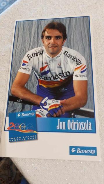 Wielerkaart : Jon Odriozola / Banesto 2000