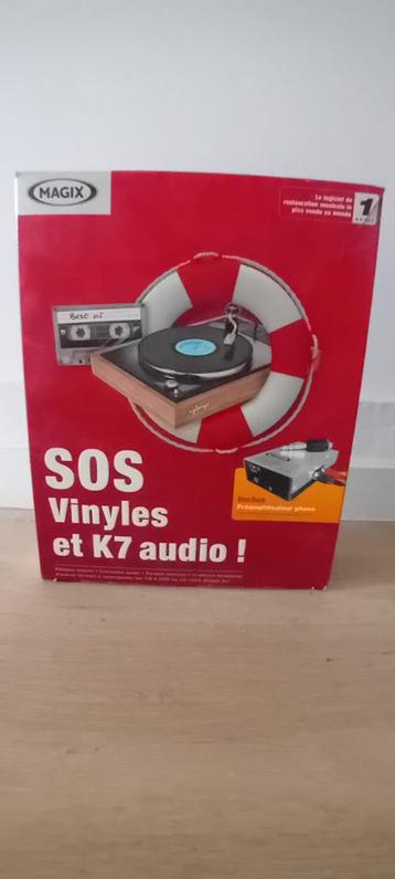 SOS Vinyles et K7 audio : sauvez vos musiques en mp3, Informatique & Logiciels, Logiciel Audio, Enlèvement ou Envoi, Neuf, Windows