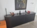 dressoir Pastoe zwart, Huis en Inrichting, Ophalen, Kunststof, Gebruikt, 200 cm of meer
