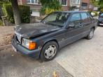 Mercedes 190 2.5 diesel uit 1989 met auto/oldtimer/3850 euro, Auto's, Mercedes-Benz, Particulier, Diesel, Te koop