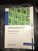 Sociaal recht in essentie, Boeken, Studieboeken en Cursussen, Ophalen, Zo goed als nieuw