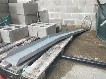 Rail pour remorque moto galva beschikbaar voor biedingen