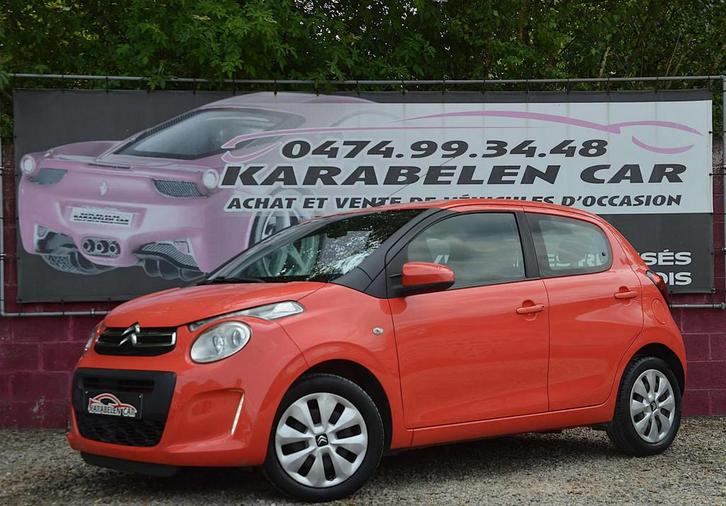 Citroën C1 1.0 VTi Feel CLIM CRUIS 26.603KM (bj 2015), Auto's, Citroën, Bedrijf, Te koop, C1, ABS, Airbags, Airconditioning, Bluetooth