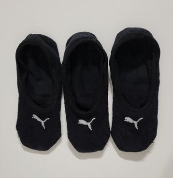 puma woman footie sokken 3 pack enkelsokken zwart maat 39-42 beschikbaar voor biedingen