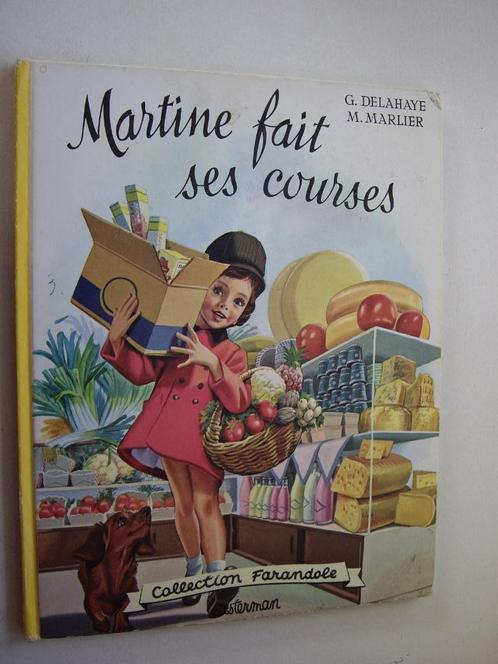 Martine fait ses courses 1964, Antiquités & Art, Antiquités | Livres & Manuscrits, Enlèvement ou Envoi