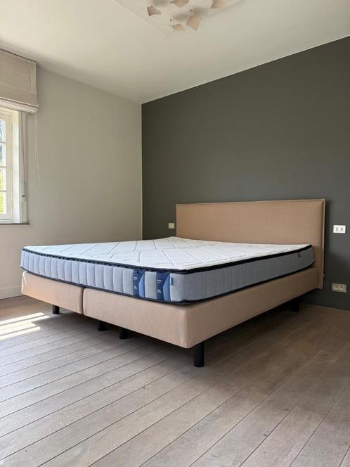 Auping Original Boxspring 200x220, Huis en Inrichting, Slaapkamer | Boxsprings, Zo goed als nieuw, Overige maten, 220 cm, Tweepersoons