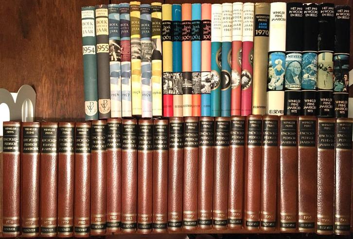 Winkler Prins Elsevier Encyclopedisch Jaarboek – 43 jaargang, Boeken, Encyclopedieën, Gelezen, Complete serie, Algemeen, Ophalen of Verzenden