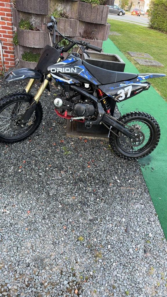 Dirtbike Orion 125cc, Fietsen en Brommers, Brommers | Crossbrommers, Gebruikt, Overige merken, Ophalen