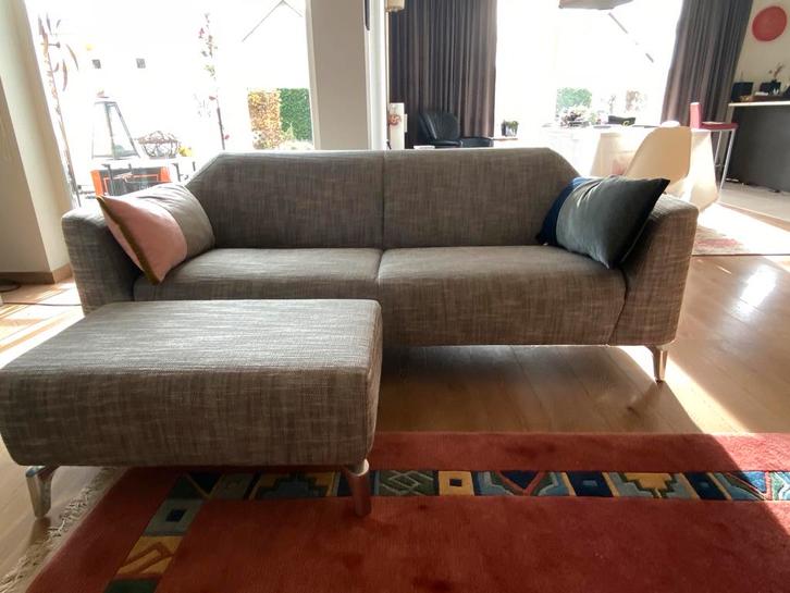 2,5 places avec repose-pieds ; marque Pode/Leolux, Maison & Meubles, Canapés | Salons, Enlèvement