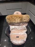 Luxe roze velvet voetenzak Bjällra of Sweden, Ophalen of Verzenden, Zo goed als nieuw, Voetenzak