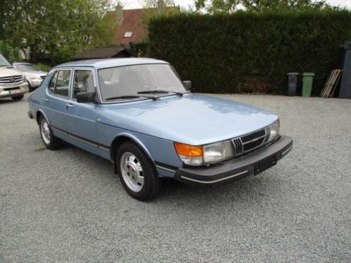 Saab 900GLS 2.0 5deurs oldtimer open dak radio eerste eigen, Auto's, Saab, Bedrijf, Te koop, Saab 900, Metaalkleur, Open dak, Radio