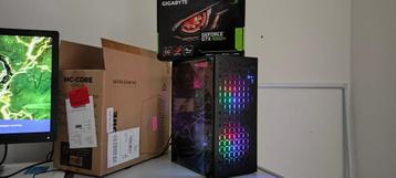 Gaming pc i7-4790 Gigabyte Z97M-DS3H  nvidia gtx1050ti ssd beschikbaar voor biedingen
