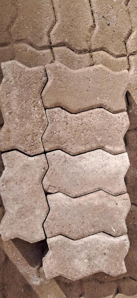 Klinkers terras/oprit, Tuin en Terras, Tegels en Klinkers, Zo goed als nieuw, Klinkers, Beton, 10 m² of meer, Ophalen