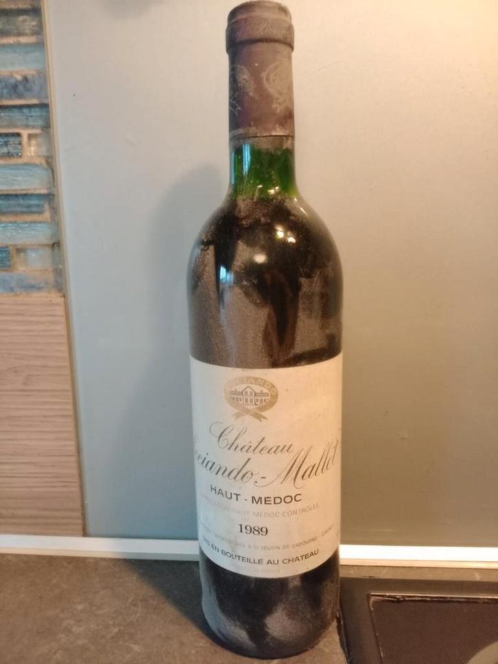 Château Sociando-Mallet 1989 – Haut-Médoc, Verzamelen, Wijnen, Ophalen