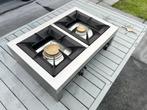 Réchaud gaz pro 2 feux Roller Grill 12 kW inox, Ophalen, Gebruikt, Fornuis, Frituur en Grillen