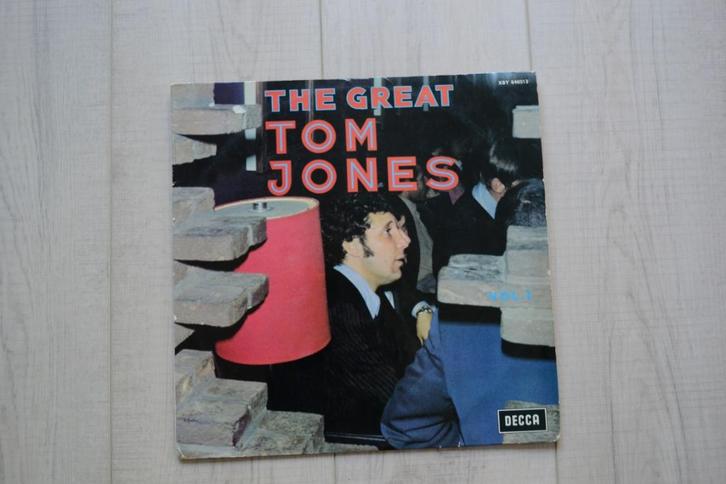 LP The Great Tom Jones, Cd's en Dvd's, Vinyl | Pop, Gebruikt, Ophalen of Verzenden
